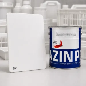رنگ رویه سفید مات مخصوص PP