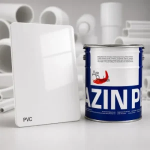 رنگ رویه سفید براق مخصوص PVC