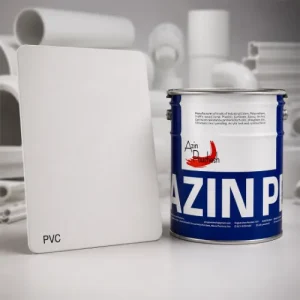 رنگ رویه سفید مات مخصوص PVC