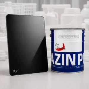 رنگ رویه مشکی براق مخصوص PP