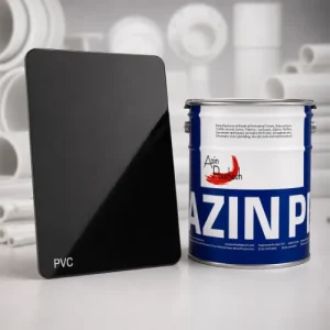 رنگ رویه مشکی براق مخصوص PVC
