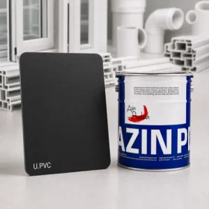 رنگ مشکی مات مخصوص سطوح U.PVC