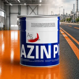 کفپوش اکرلیک نارنجی